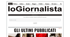 Desktop Screenshot of iogiornalista.com