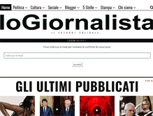 Tablet Screenshot of iogiornalista.com